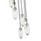 Z-Lite Arden Chandelier, 7-Light, 18 In.W x 12 In.H, Brushed Nickel/Clear 651P-7R-BN - alternate 4